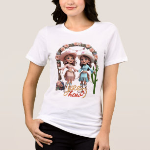 Cowgirl Wedding Celebration – Western Aesthetic fo Tri-Blend Shirt