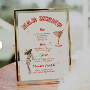 Cowgirl Western Bar Menu Signature Cocktails