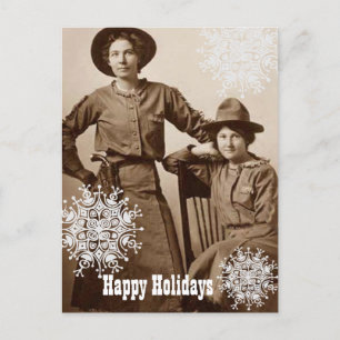 Cowgirls and Snowflakes Holiday Wishes