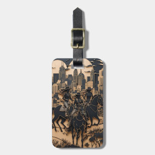 Cowgirls Chasing Horizons Luggage Tag
