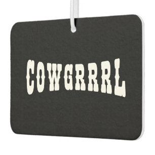 COWGRRRL CAR AIR FRESHENER