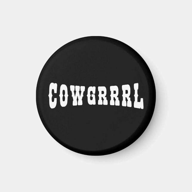 COWGRRRL MAGNET (Front)