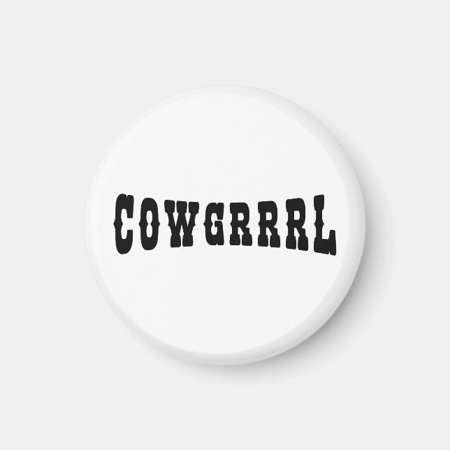 COWGRRRL MAGNET (Front)