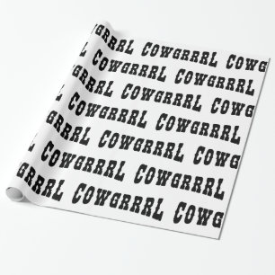 COWGRRRL WRAPPING PAPER
