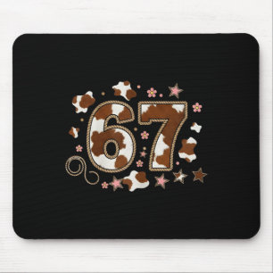 Cowhide 67 Design  Mouse Pad