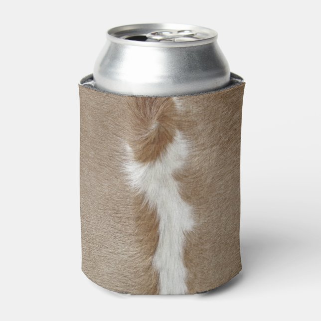 Cowhide Can Cooler (Can Front)