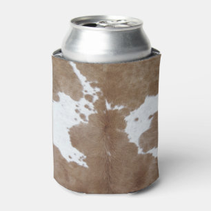 Cowhide Can Cooler