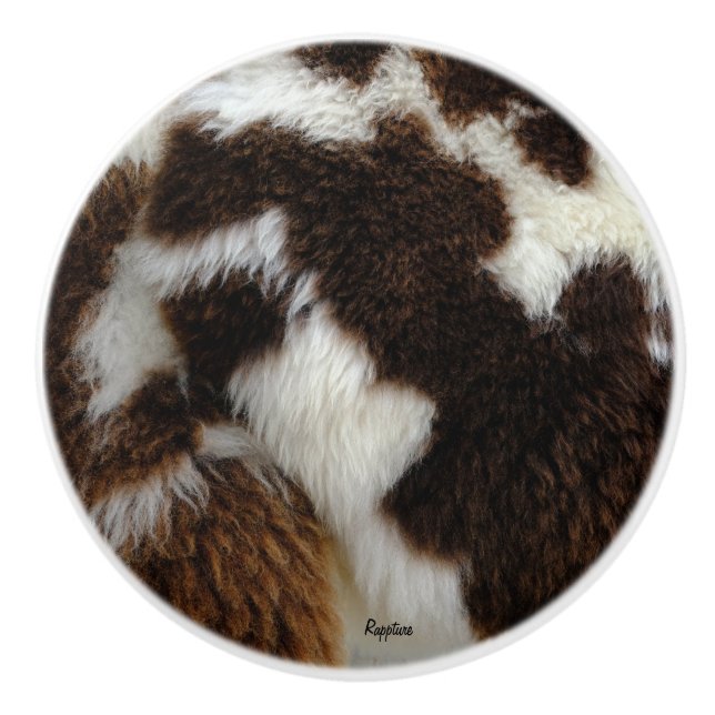 Cowhide Ceramic Knob (Front)