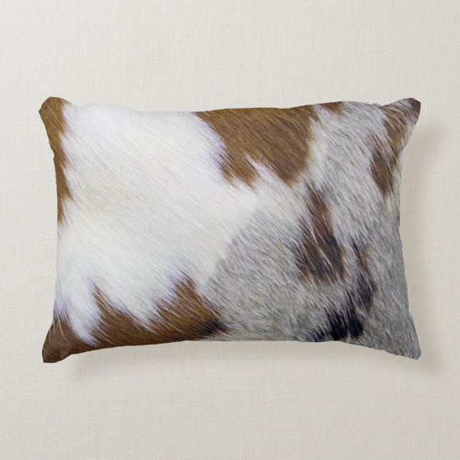 Cowhide Decorative Cushion (Front)