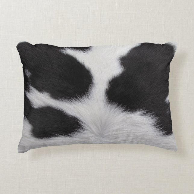 Cowhide Decorative Cushion (Front)