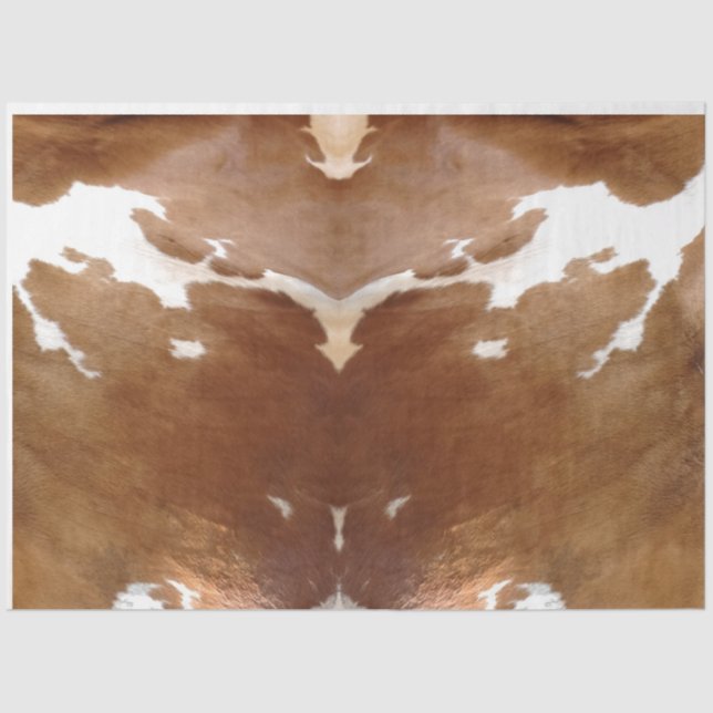 Cowhide Decoupage Paper (Front)