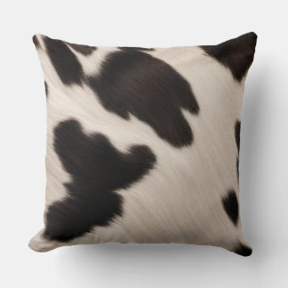 Cowhide Farmhouse Decor Cushion