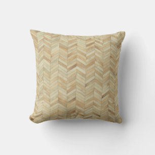 Cowhide Herringbone Pattern Print  Cushion