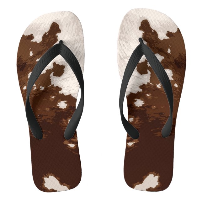 COWHIDE THONGS (Footbed)