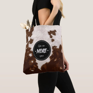 COWHIDE TOTE BAG