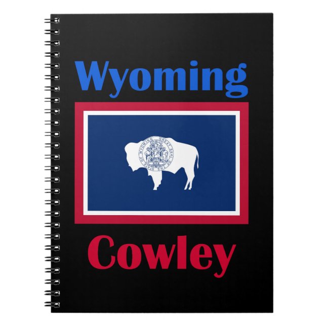 Cowley Wyoming Notebook (Front)