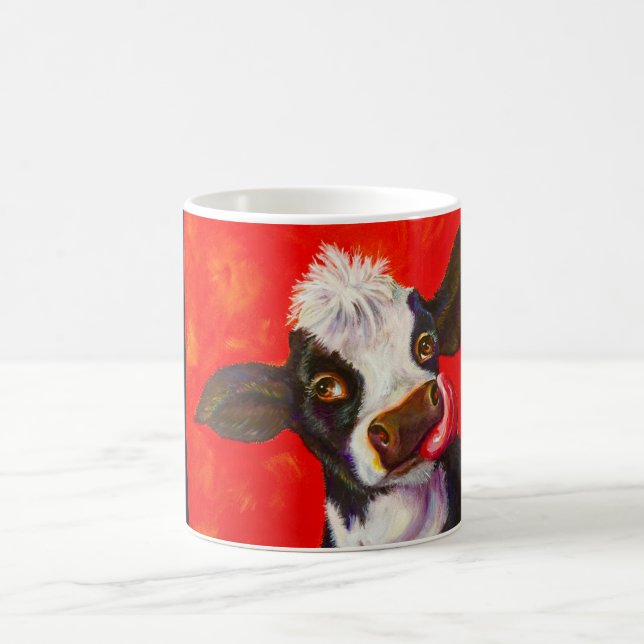 Cowlick Coffee Mug (Center)
