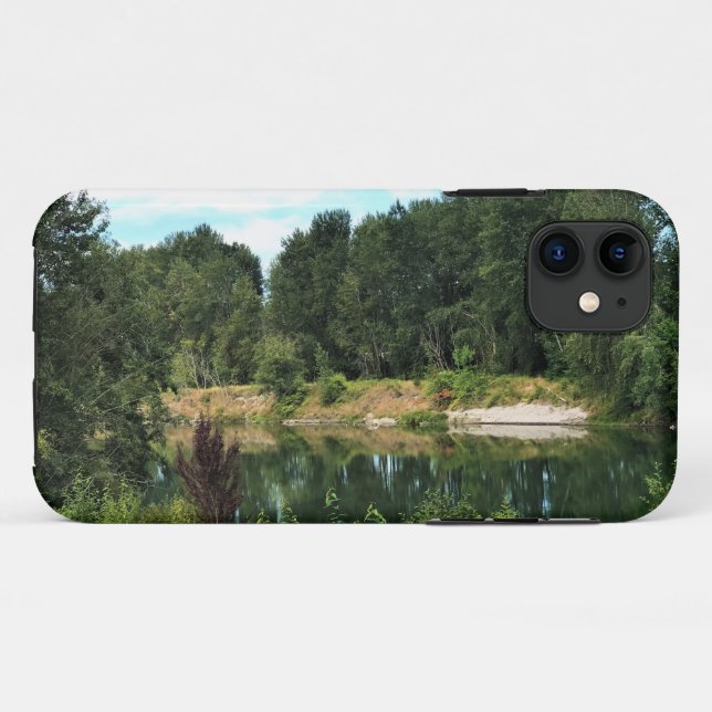 Cowlitz River, Castle Rock, Washington Case-Mate iPhone Case (Back (Horizontal))