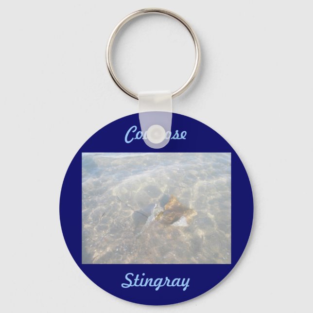 Cownose Stingray OBX Series Key Ring (Front)