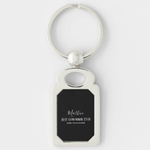 Coworker Boss Leaving ADD Funny Quote, Custom Key Ring