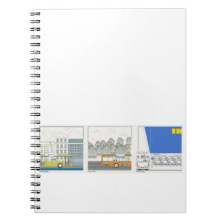 Coworker Calling Out Spiral Notebook