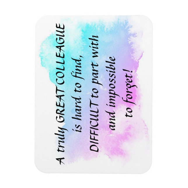 Coworker/Colleague Magnet (Vertical)