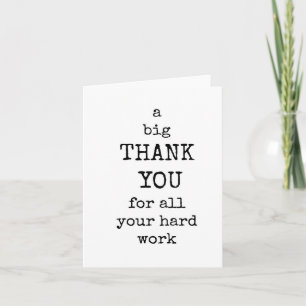 Coworker, Employees, Team Appreciation Card