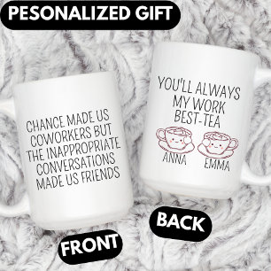 Coworker Farewell Gift, Personalized Leaving Mug