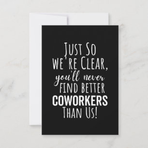 Coworker Goodbye Coworker Moving Leaving Gift Card