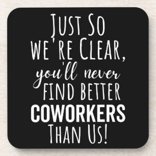 Coworker Goodbye Coworker Moving Leaving Gift Coaster