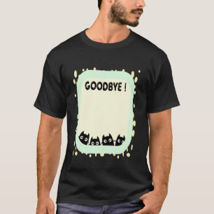 Coworker Leaving Work Cats Quitting Job Colleague T-Shirt
