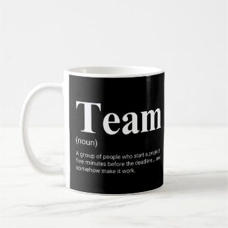 Coworkers And Colleagues Funny Team Definition Coffee Mug