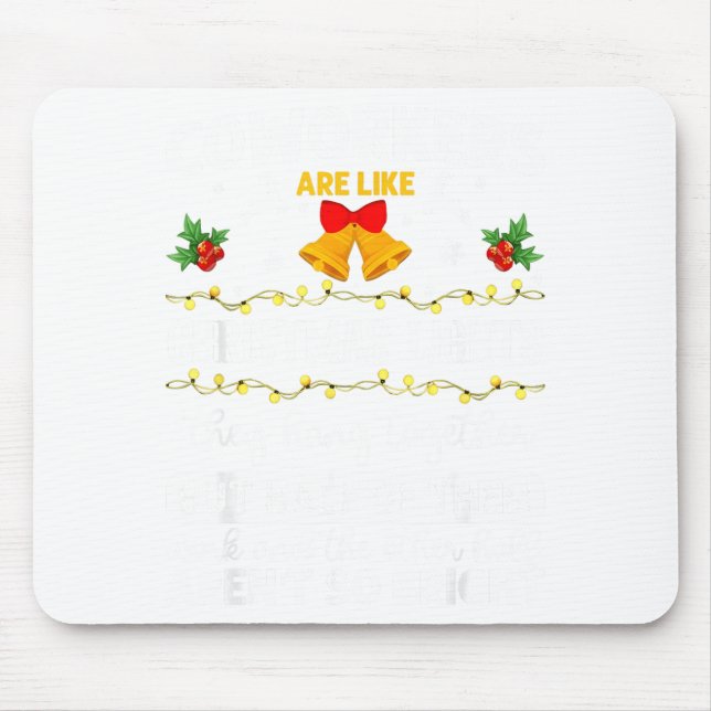 Coworkers Are Like Christmas Lights They Hang Toge Mouse Pad (Front)