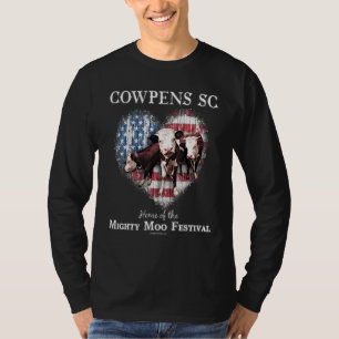 Cowpens Sc Home Of The Mighty Moo Festival South C T-Shirt
