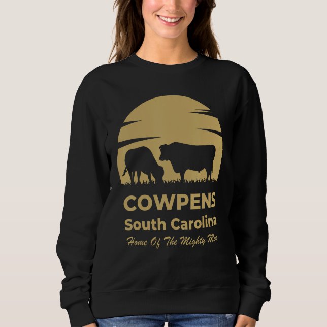 Cowpens SC South Carolina Mighty Moo Festival 1 Sweatshirt (Front)