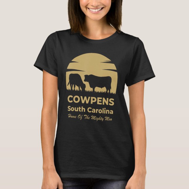 Cowpens SC South Carolina Mighty Moo Festival 1 T-Shirt (Front)