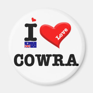 COWRA - I Love Magnet