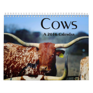 Cows, A 2016 Calendar