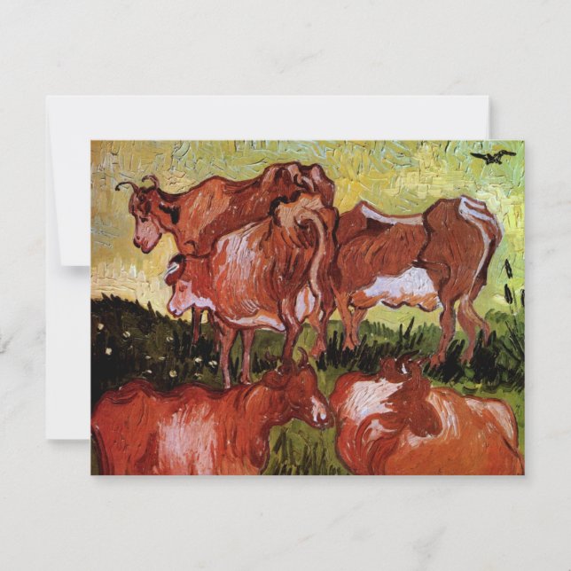 Cows (after Jordaens) by Vincent van Gogh (Front)
