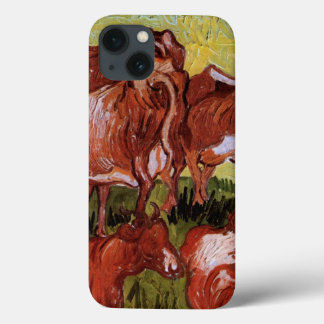 Cows (after Jordaens) by Vincent van Gogh iPhone 13 Case