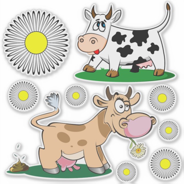 Cows and Daisies (Front)