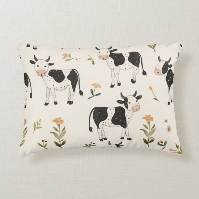 Cow's child's cushion (Front)