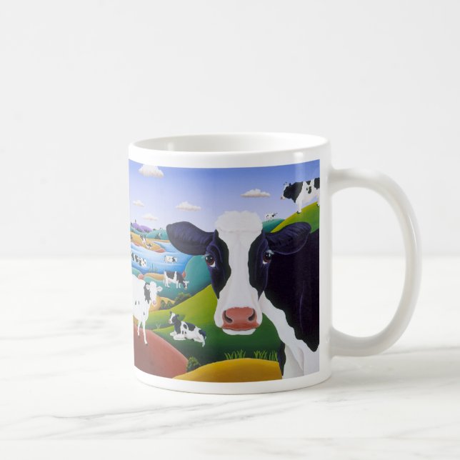 Cows,Cows, Cows Coffee Mug (Right)