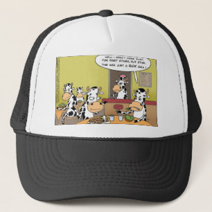 Cows Eating Steak Funny Tees Mugs Cards & Gifts Trucker Hat