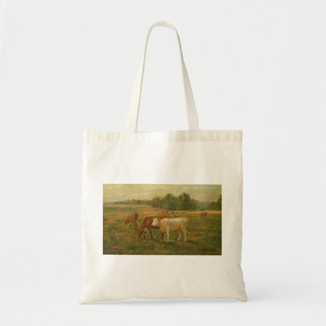 Cows - Edward Mitchell Bannister - c1890 Tote Bag (Front)