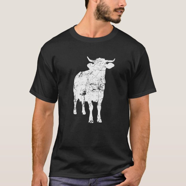 Cows Farmers Cow Cattle Agriculture Dairy Farmer T-Shirt (Front)