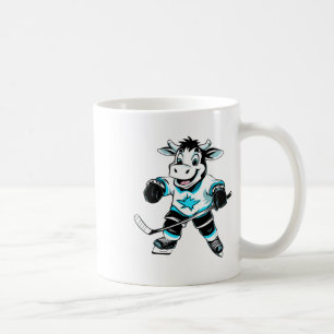 Cows Ice Hockey Coffee Mug