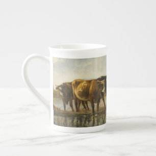 Cows in a River Aelbert Cuyp Bone China Mug