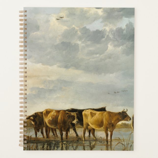 Cows in a River Aelbert Cuyp   Planner (Front)