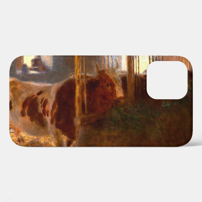 Cows in the Barn, 1900 by Gustav Klimt Case-Mate iPhone Case (Back (Horizontal))